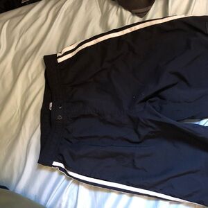 Adidas Shorts Small Black White Stripe Aeroready Primeblue Gym